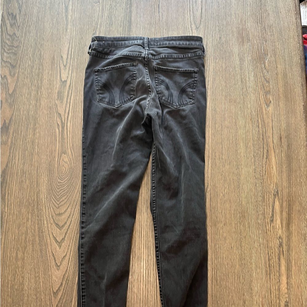 Hollister Black Skinny Jeans Size 5R - Picture 7 of 10